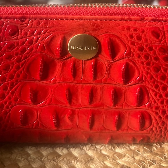 Brahmin “DOUBLE” Zip Around Wallet/Clutch - Picture 15 of 16